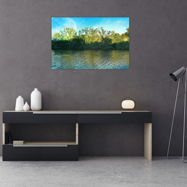 Tablou - lac (90x60 cm)