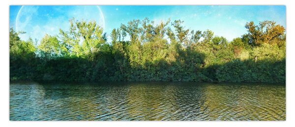 Tablou - lac (120x50 cm)