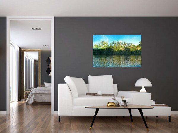 Tablou - lac (90x60 cm)