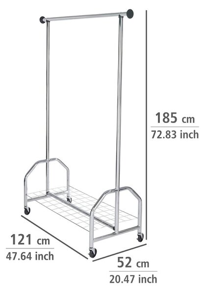 Wenko Profi dulap multifuncțional pe roți 121x185 cm 4364810100