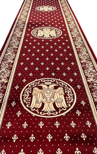 Mocheta, Model Bisericesc 15032 210, Latime 2 m, Rosu Grena, Super Pret !!! 200 x 400