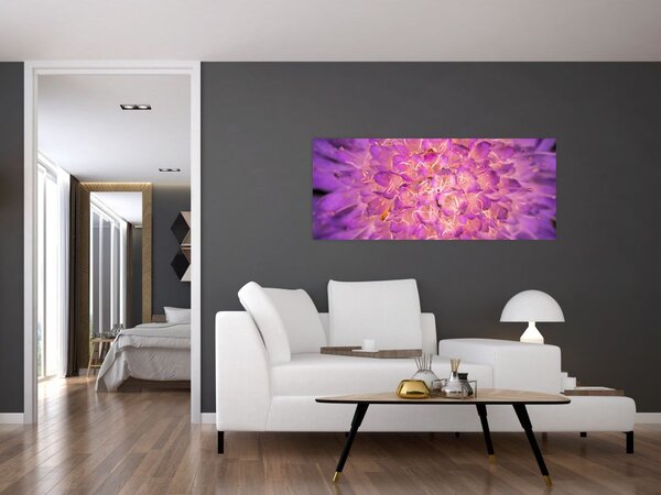 Tablou detailat cu floare (120x50 cm)