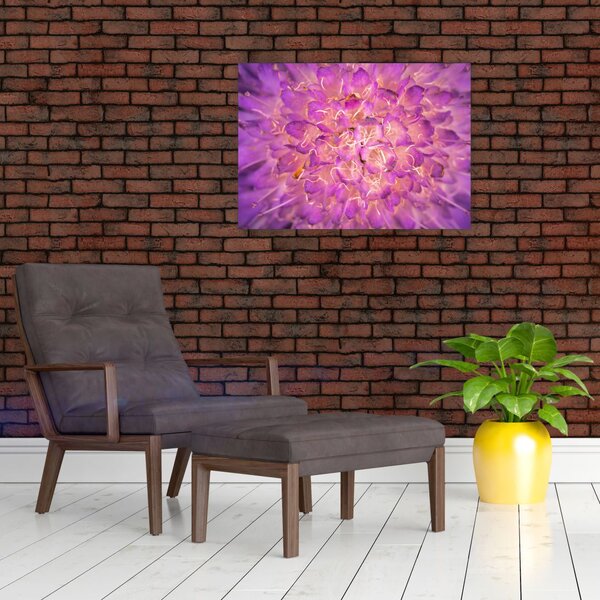 Tablou detailat cu floare (70x50 cm)
