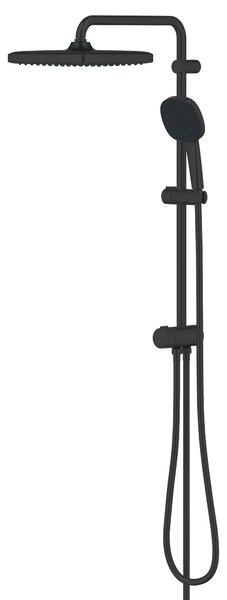 Grohe Vitalio Comfort set de duș perete cu duș de ploaie negru 266982431