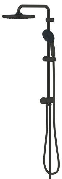 Grohe Vitalio Start System set de duș perete cu duș de ploaie negru 266802431