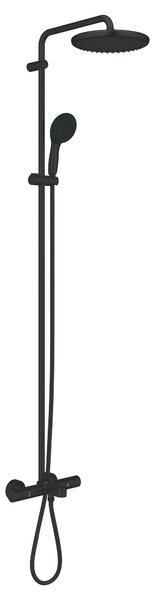 Grohe Vitalio Start System set de duș perete cu termostat cu duș de ploaie negru 269882431