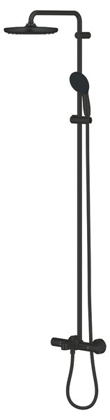 Grohe Vitalio Start System set de duș perete cu termostat cu duș de ploaie negru 269882431