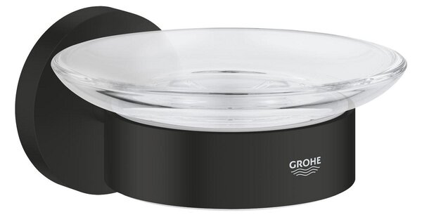 Grohe Start săpunieră perete negru 411932430