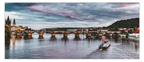Tablou cu Vltava (120x50 cm)