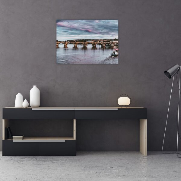 Tablou cu Vltava (70x50 cm)