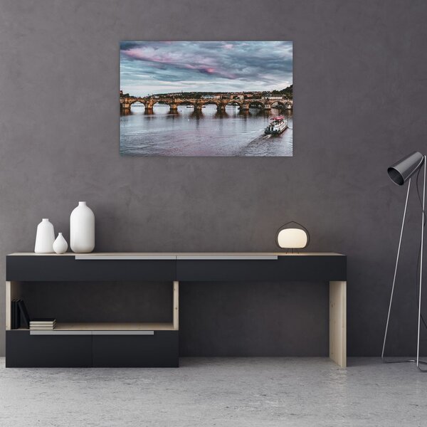 Tablou cu Vltava (90x60 cm)