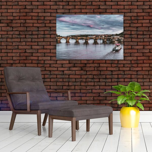 Tablou cu Vltava (90x60 cm)