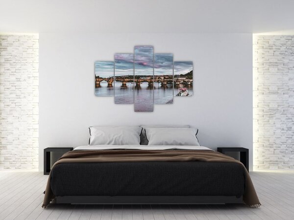 Tablou cu podul lui Carol (150x105 cm)