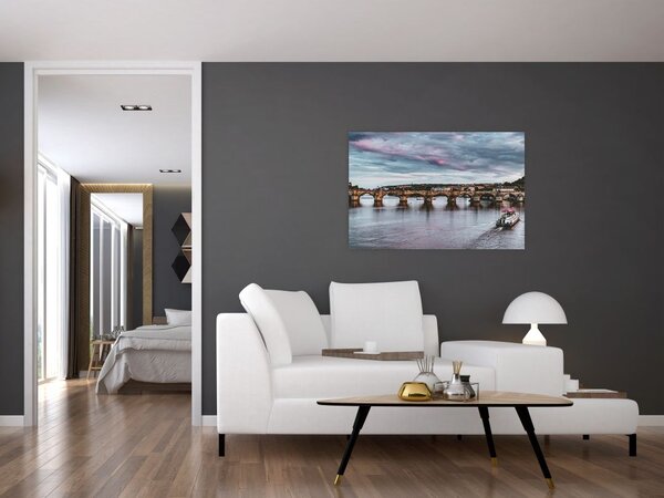 Tablou cu Vltava (90x60 cm)