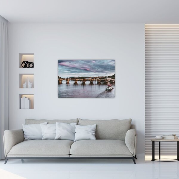 Tablou cu Vltava (90x60 cm)