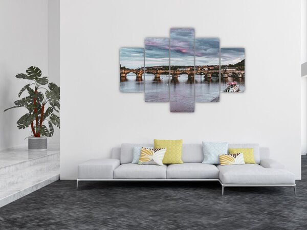 Tablou cu podul lui Carol (150x105 cm)