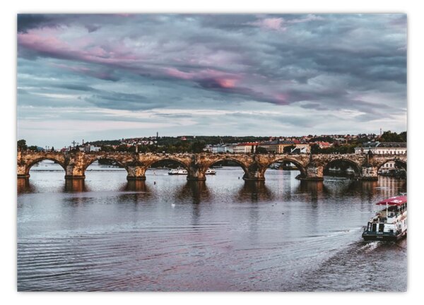 Tablou cu Vltava (70x50 cm)