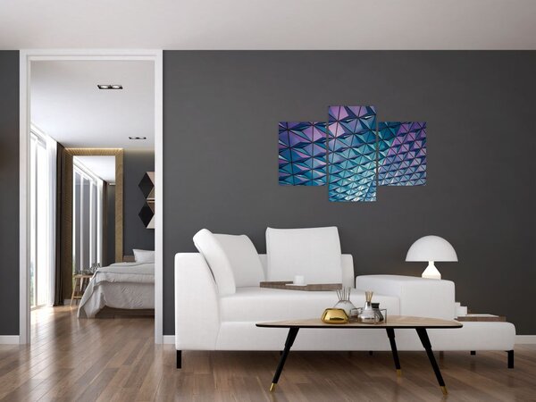 Tablou - structură colorată (90x60 cm)