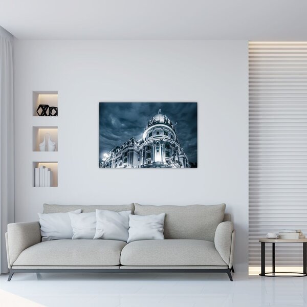 Tablou cu arhitectură în întuneric (90x60 cm)