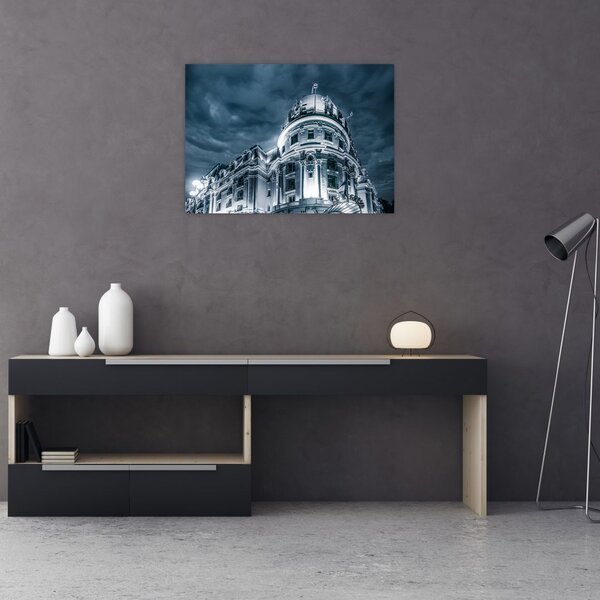 Tablou cu arhitectură în întuneric (70x50 cm)