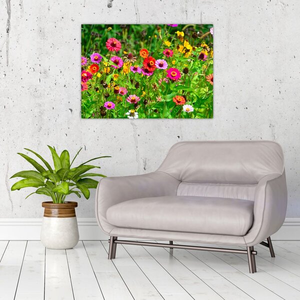Tablou cu flori de luncă (70x50 cm)