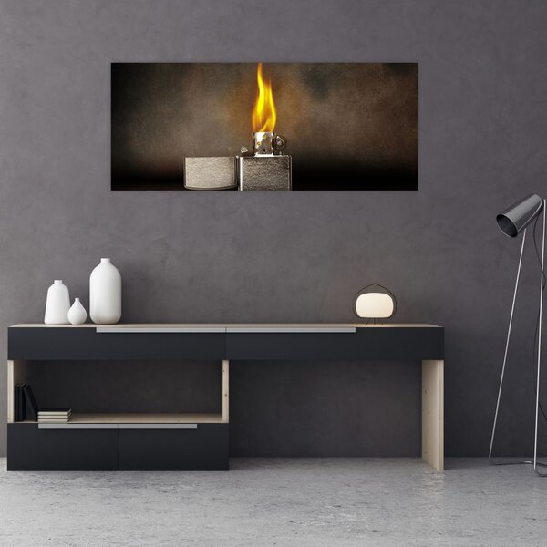 Tablou cu brichetă (120x50 cm)
