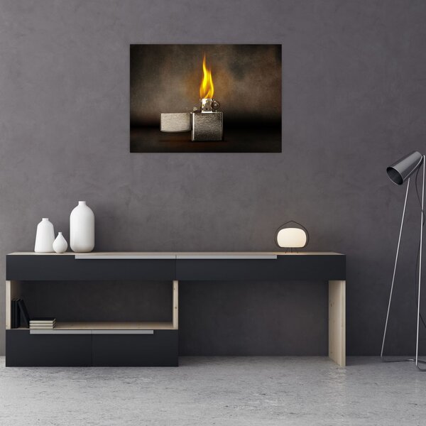 Tablou cu brichetă (70x50 cm)