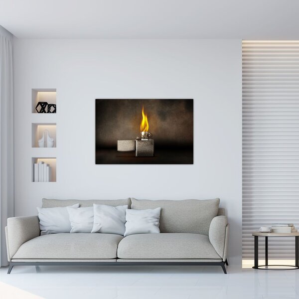 Tablou cu brichetă (90x60 cm)