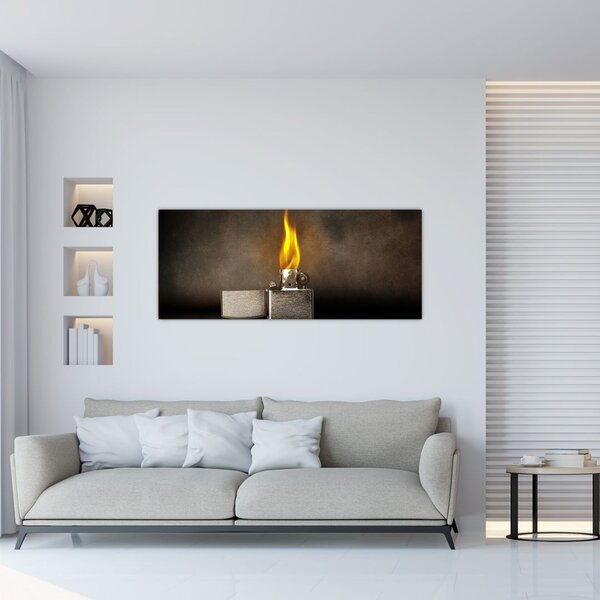 Tablou cu brichetă (120x50 cm)