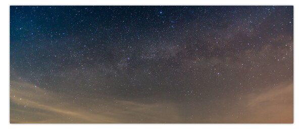 Tablou cu cerul nocturn (120x50 cm)