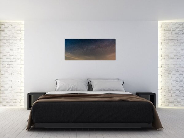Tablou cu cerul nocturn (120x50 cm)