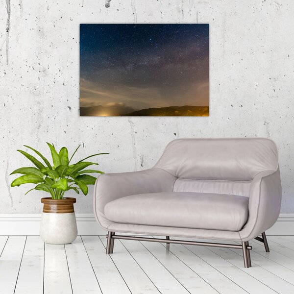 Tablou cu cerul nocturn (70x50 cm)
