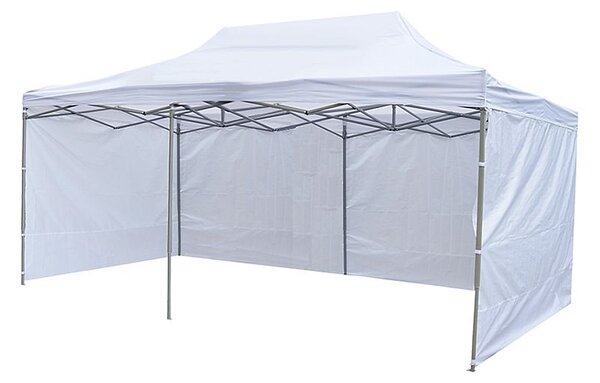Cort de gradina quick tent, pliabil, 6x3x3 m, pavilion 3 pereti, inaltime reglabila, montare rapida