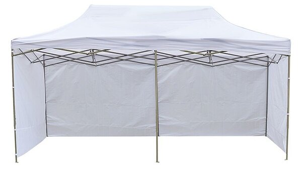 Cort de gradina quick tent, pliabil, 6x3x3 m, pavilion 3 pereti, inaltime reglabila, montare rapida