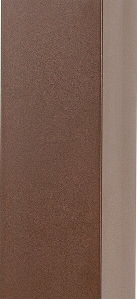 Stâlp de iluminat inteligent de exterior maro rugină 80 cm, inclusiv WiFi P45 - Malios