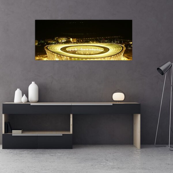 Tablou - stadion de fotbal (120x50 cm)