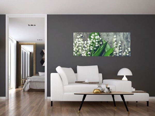 Tablou cu lăcrimioare (120x50 cm)