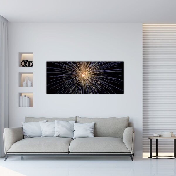 Tablou cu artificii (120x50 cm)