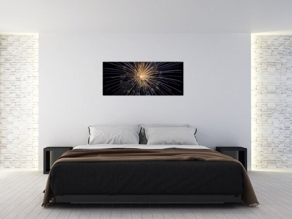 Tablou cu artificii (120x50 cm)