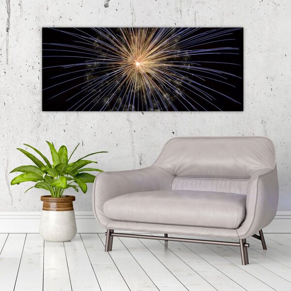 Tablou cu artificii (120x50 cm)