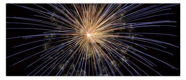 Tablou cu artificii (120x50 cm)