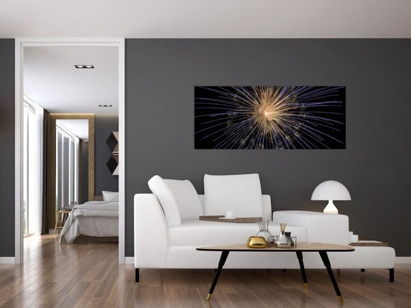 Tablou cu artificii (120x50 cm)