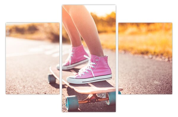 Tablou cu scateboard (90x60 cm)