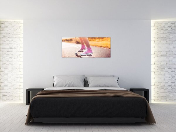 Tablou cu scateboard (120x50 cm)