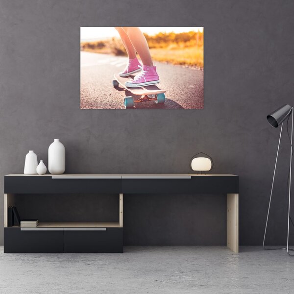 Tablou cu scateboard (90x60 cm)
