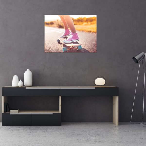 Tablou cu scateboard (70x50 cm)