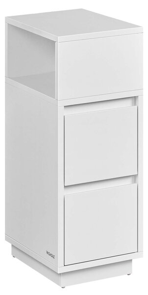 Noptiera reversibila Alb Vasagle 25x30x65 cm