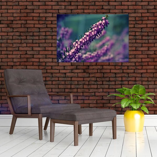 Tablou cu floare violetă (90x60 cm)