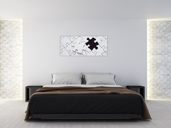 Tablou cu puzzle (120x50 cm)