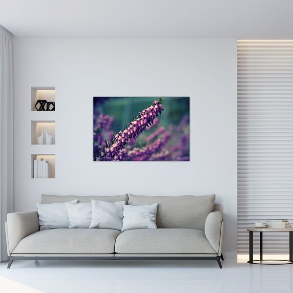 Tablou cu floare violetă (90x60 cm)